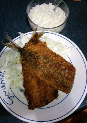 鰯のバジルフライ☆タルタクソース添え♪-レシピのメイン写真