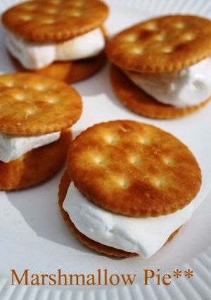キャンプ！さくさくとろけるマシュマロパイ-レシピのメイン写真