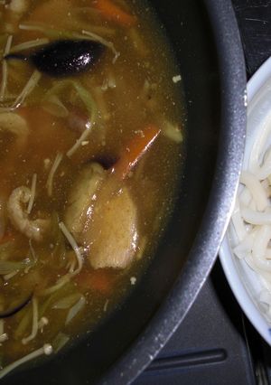 15分でできるあんかけカレーうどん-レシピのメイン写真