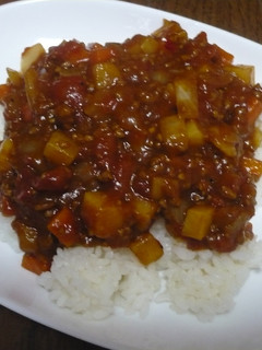 簡単☆ひき肉トマトカレー-レシピのメイン写真