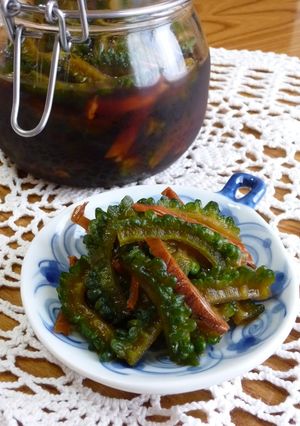 ☀ゴーヤと*あたりめ*のお漬け物☀-レシピのメイン写真