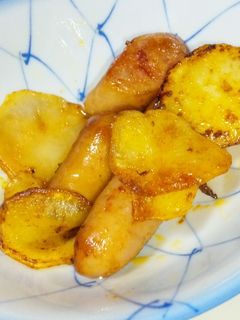 ★ソーセージとポテトのピリ辛炒め★-レシピのメイン写真