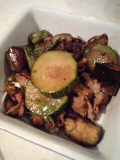 夏野菜の紹興酒炒め-レシピのメイン写真