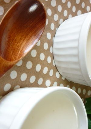 cafeの白ごまブラマンジェ♪♪-レシピのメイン写真