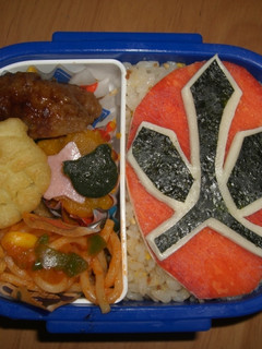 キャラ弁 シンケンジャー (レッド)-レシピのメイン写真