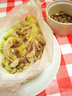 豚バラ肉とキャベツの生姜蒸し-レシピのメイン写真
