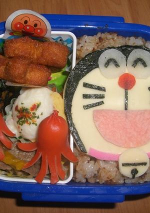 キャラ弁 ドラえもん-レシピのメイン写真
