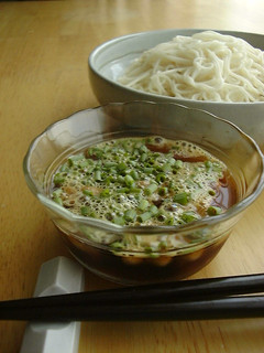 我家の夏の納豆そうめん♪-レシピのメイン写真