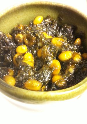 ★簡単　料亭の味！　あおさと大豆の佃煮★-レシピのメイン写真