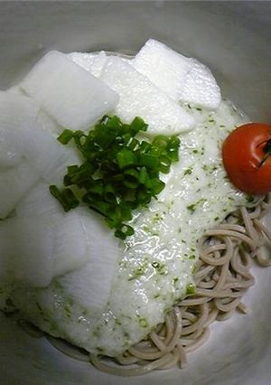 ぶっかけ！シャキシャキとろろそば-レシピのメイン写真