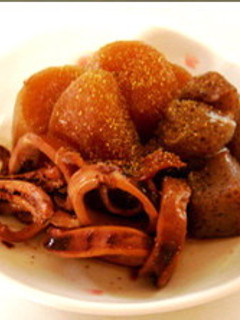 定番で簡単!イカと大根とこんにゃくの煮物-レシピのメイン写真