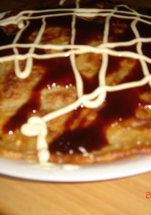 サントリー天然水で広島風お好み焼き-レシピのメイン写真