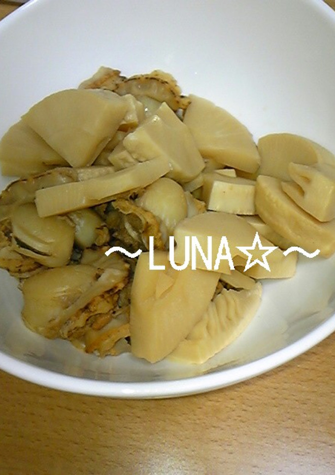 たけのことホタテの簡単煮-レシピのメイン写真