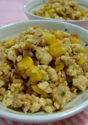 お手軽素材で♪炒り豆腐-レシピのメイン写真