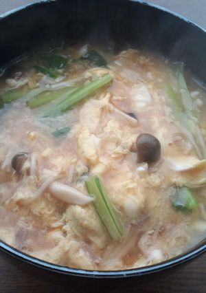 きのこと小松菜のにゅうめん-レシピのメイン写真