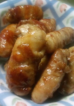 豚バラのポテト巻☆オイスター照り焼き☆-レシピのメイン写真