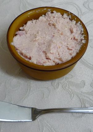 ワインに☆ハムペースト　-レシピのメイン写真