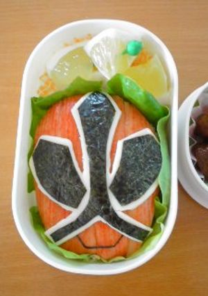 シンケンジャー キャラ弁-レシピのメイン写真