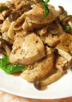 やわらかい！鶏ムネ肉の酒塩炒め★-レシピのメイン写真