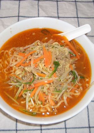 紹興酒使用～辛ラーメン-レシピのメイン写真
