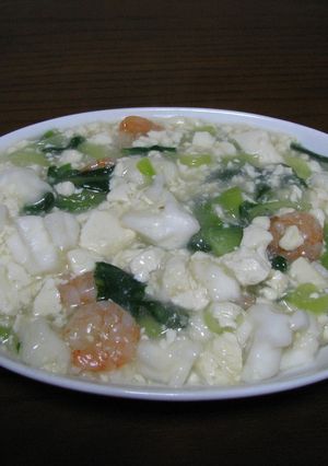 えびと豆腐のフワフワ餡かけ-レシピのメイン写真
