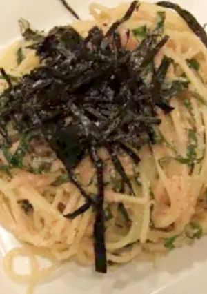 夏にさっぱり☆和風明太子パスタ-レシピのメイン写真