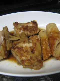 鶏とちくわの照り照り煮-レシピのメイン写真
