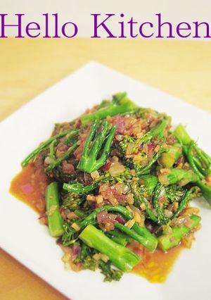 ご飯がススム！ブロッコリーの中華風炒め-レシピのメイン写真