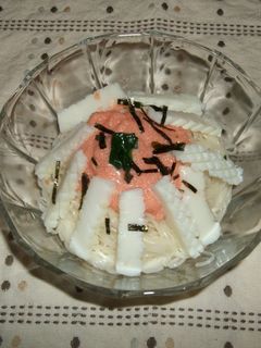 そうめんでマヨめんたい♪-レシピのメイン写真
