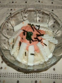 そうめんでマヨめんたい♪-レシピのメイン写真
