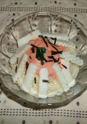 そうめんでマヨめんたい♪-レシピのメイン写真