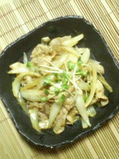 豚肉のガーリック風味しょうが焼き-レシピのメイン写真