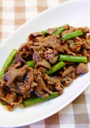 ✿牛肉といんげんの甘辛煮✿-レシピのメイン写真