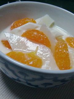 超簡単☆冷え冷えデザート杏仁豆腐☆-レシピのメイン写真