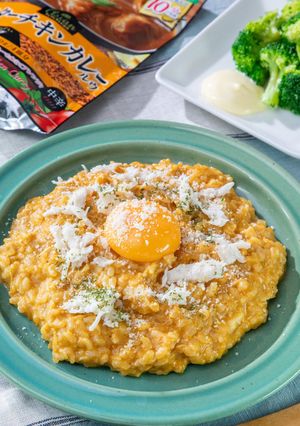 バターチキンカレーリゾット-レシピのメイン写真