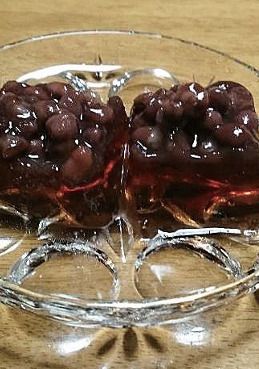 簡単さっぱりお茶とあずきのキューブ-レシピのメイン写真