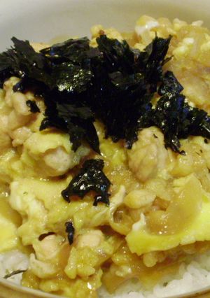 大好き！揚げ玉入り親子丼☆-レシピのメイン写真