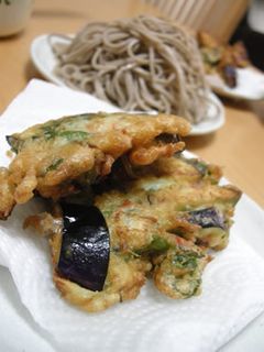 簡単☆茄子+大葉+しらすでかき揚げ☆-レシピのメイン写真