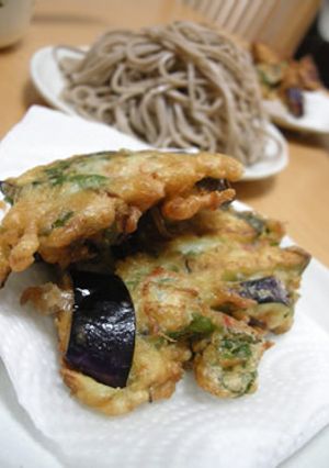 簡単☆茄子＋大葉＋しらすでかき揚げ☆-レシピのメイン写真