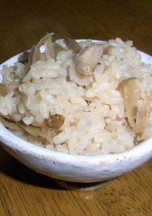 鶏とごぼう炊き込みご飯-レシピのメイン写真