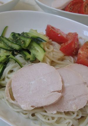 ナムルのっけぶっかけそうめん-レシピのメイン写真
