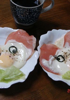 目玉焼き！コアラですけどなにか♪♪-レシピのメイン写真