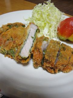 大葉香るとんかつ♪おろしポン酢で-レシピのメイン写真