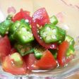 簡単☆オクラトマト