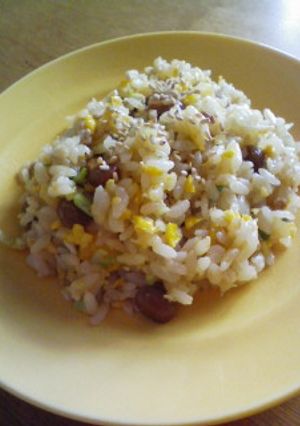 納豆好きの納豆チャーハン♪-レシピのメイン写真