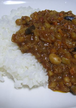 野菜いっぱいキーマカレー-レシピのメイン写真