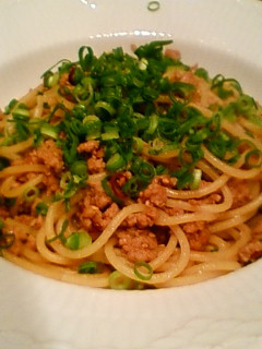 テンメンジャンで☆豚そぼろパスタ☆-レシピのメイン写真