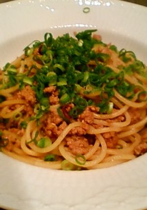 テンメンジャンで☆豚そぼろパスタ☆-レシピのメイン写真