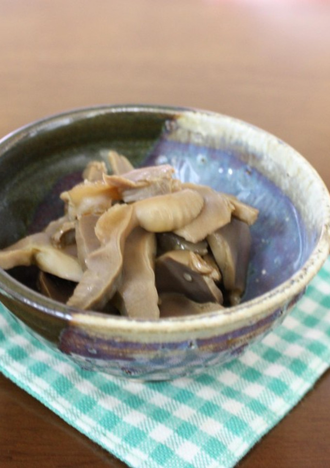 砂肝のごま酢漬け＠エスニック風？-レシピのメイン写真