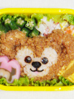 ダッフィーのとりそぼろ弁当✿キャラ弁-レシピのメイン写真